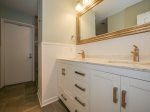 Updated Master Bath with Double Vanity at  2 Cassina